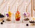 Abundance Altar Scented Candle Trio Set For Creativity And Gratitude